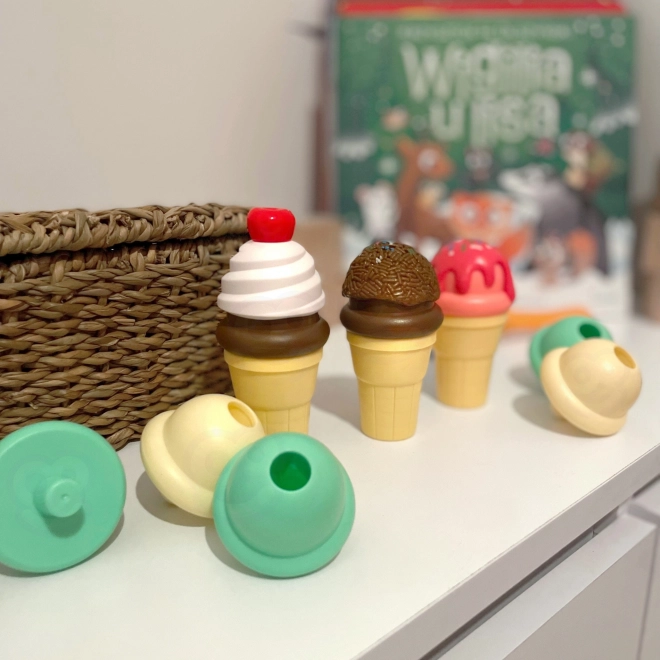 Set gelateria 15 pezzi Woopie