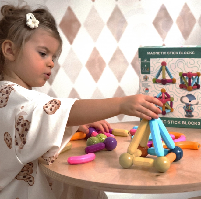 Woopie costruzioni educative magnetiche, 38 pezzi
