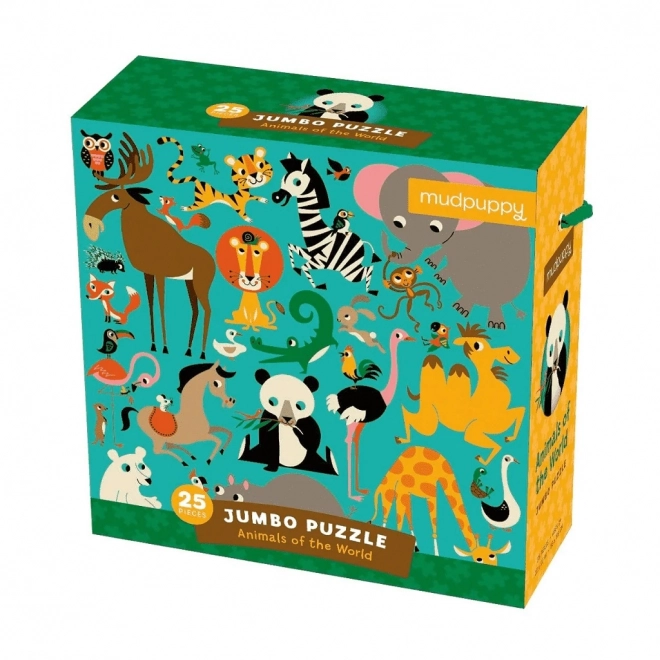 Puzzle Jumbo Animali del Mondo