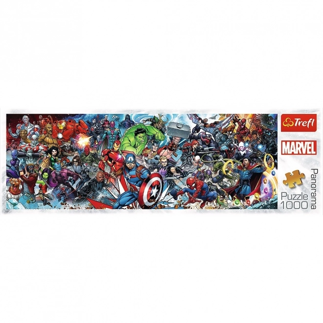 Puzzle Panorama 1000 Pezzi Marvel The Avengers
