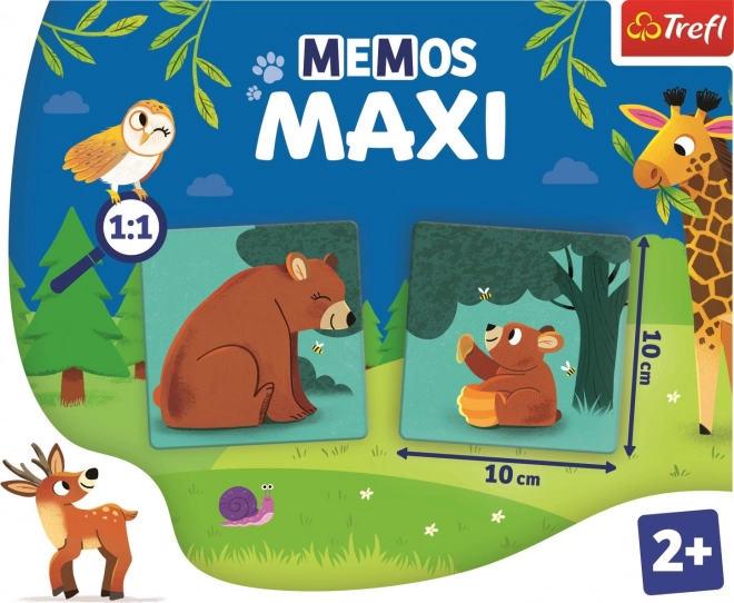 Memos Maxi - Animali e i loro cuccioli