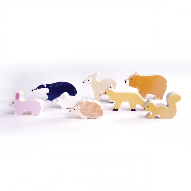 Set di animali del bosco Bigjigs Toys