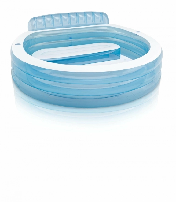 Piscina gonfiabile con sedili per famiglie Intex
