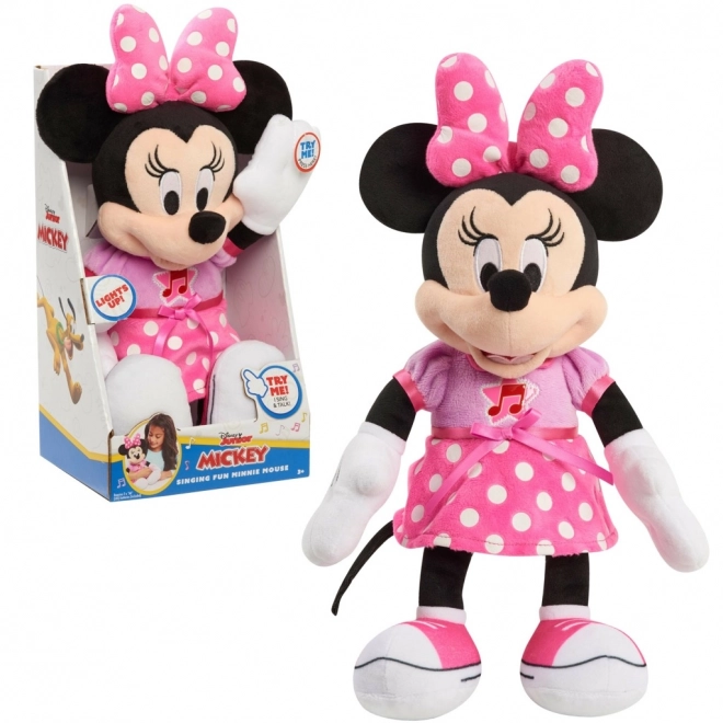 Peluche musicale Minnie Mouse