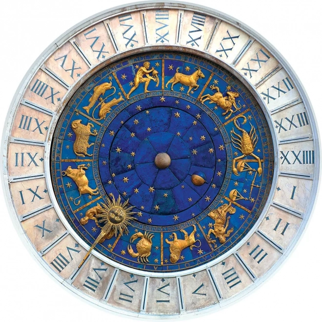 Puzzle rotondo Around the World Segni 500 pezzi