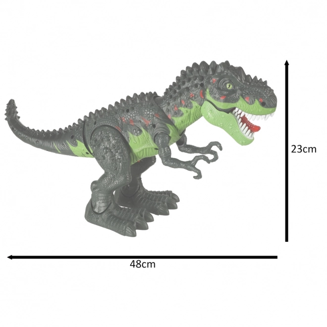 Dinosauro elettronico T-Rex verde