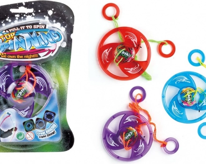Spinner luminoso elica