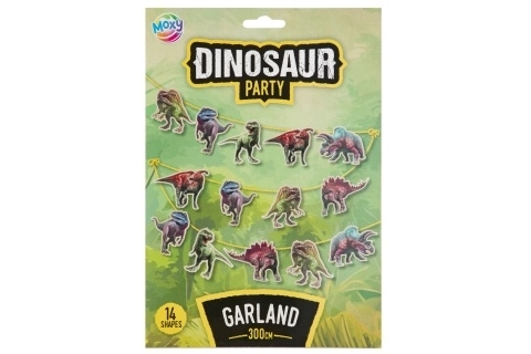 Ghirlanda di carta dinosauro