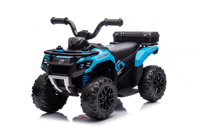 Quad elettrico per bambini blu