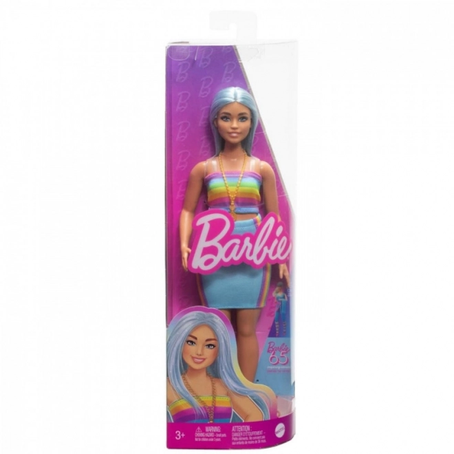 Barbie Modella - Gonna e Top Arcobaleno