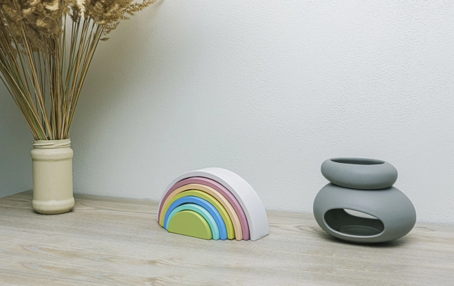 Arcobaleno di Legno Pieghevole Sunrise