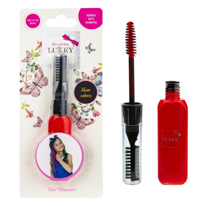 Mascara per capelli rossa Lukky