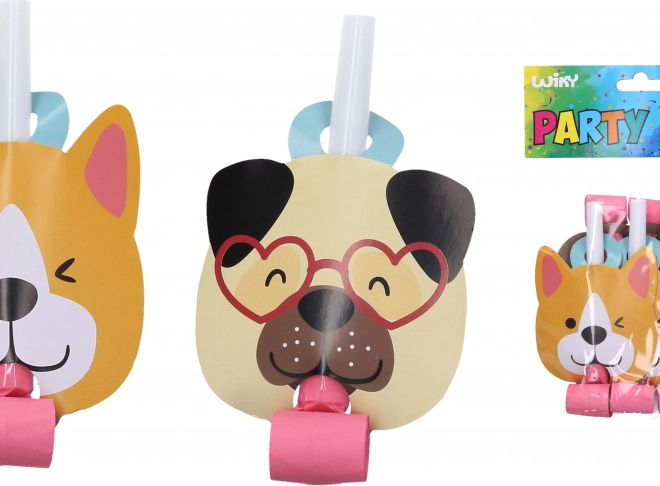 Linguette a soffio a tema cane – 6 pz