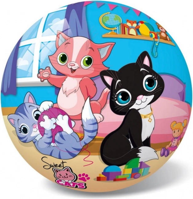 Palla con gattini 14 cm