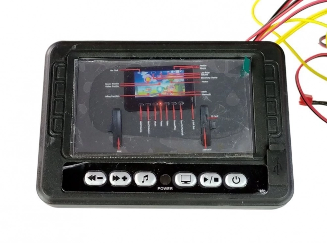 Pannello musicale LCD MP4 per Range Rover