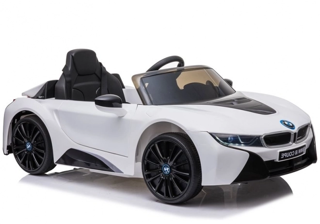 Auto elettrico BMW i8 per bambini bianco