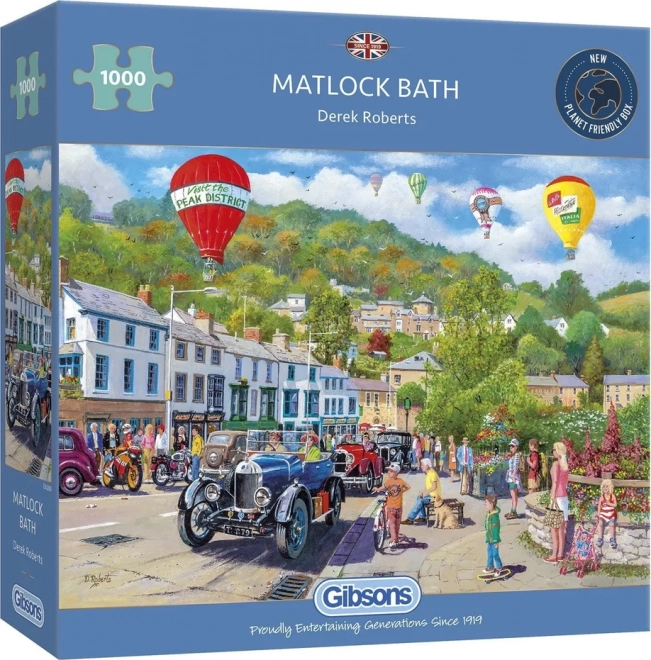 Puzzle Gibsons Villaggio Matlock Bath 1000 Pezzi