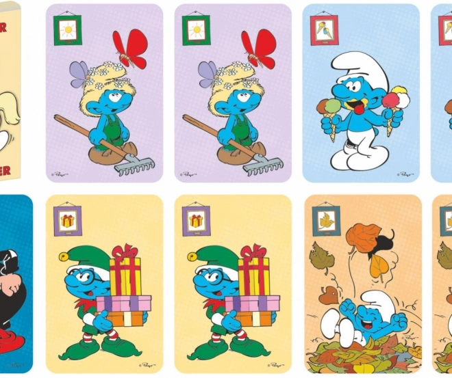 Pietro Nero: Puffi - Gioco di società con carte