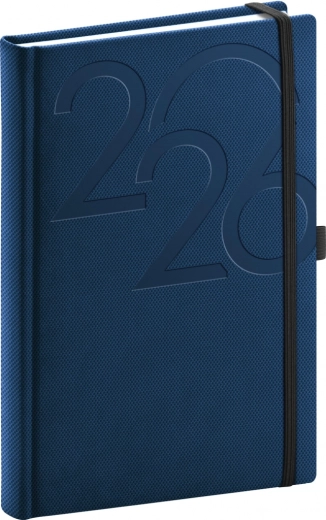 Agenda giornaliera Ajax blu 2026