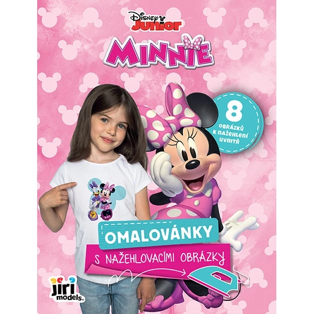 Libro da colorare con immagini trasferibili di Minnie