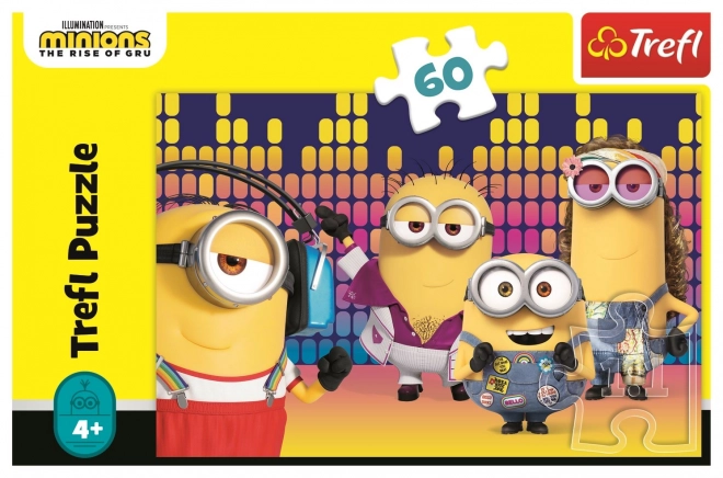 Puzzle 60 pezzi Minions caotici