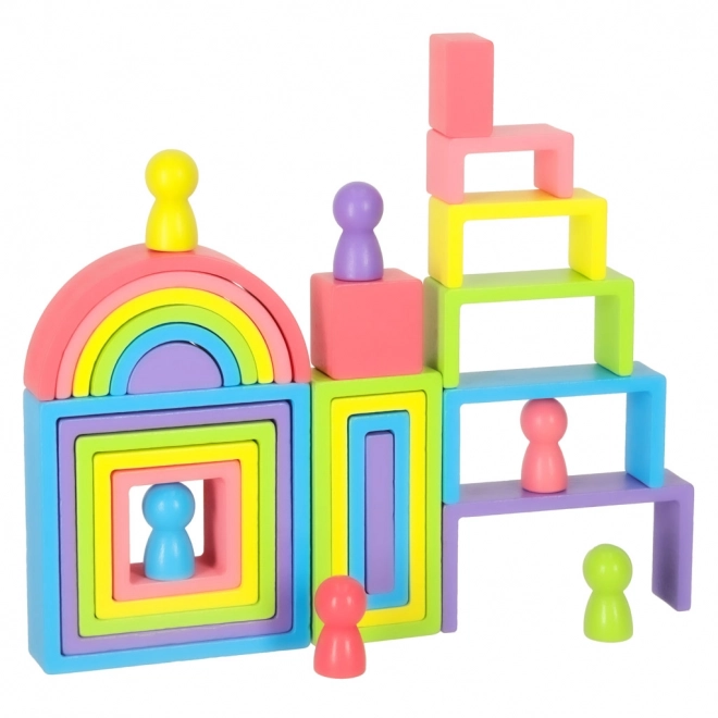 Puzzle Montessori Arcobaleno Educativi in Legno