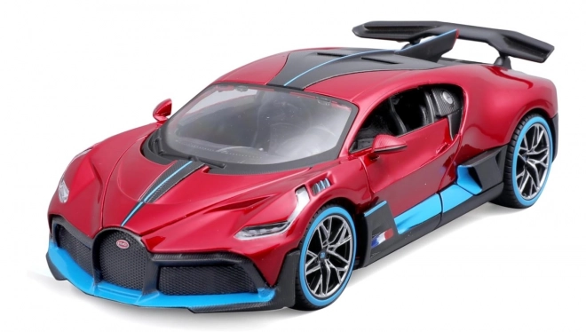 Modellino Bugatti Divo Rosso in Scala 1:24