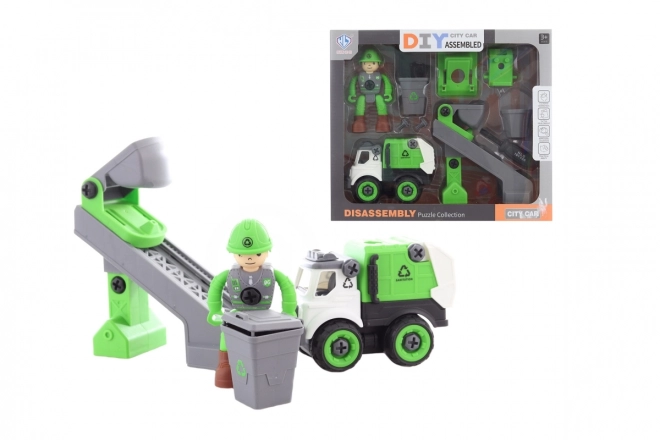 Set spazzatura avvitabile con figurina