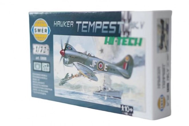 Modellino dell'aereo Hawker Tempest