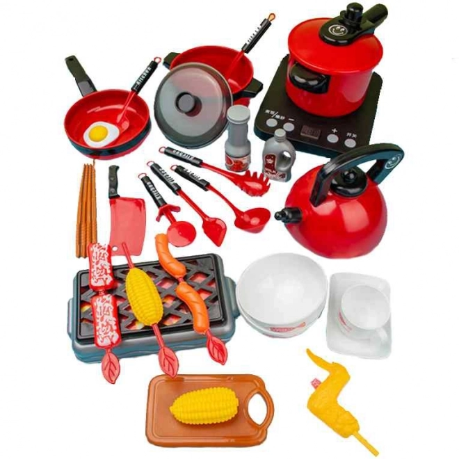 Grande set da cucina per bambini con accessori Woopie