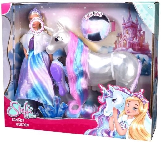Bambola Steffi con unicorno