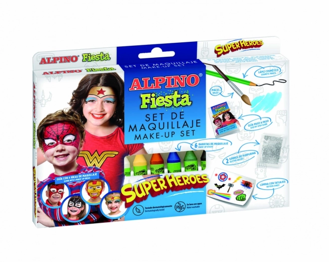 Set trucco Supereroi per bambini Alpino