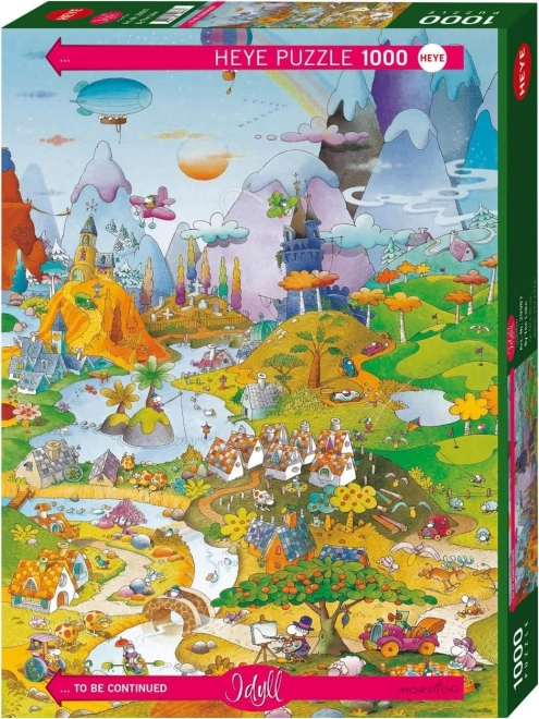 Puzzle Idillio - Lago 1000 pezzi