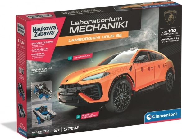 Clementoni Laboratorio di Meccanica – Kit Lamborghini Urus