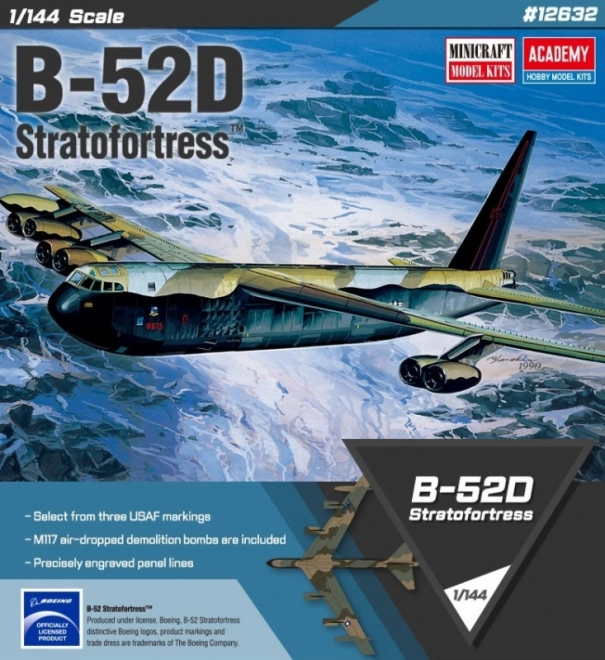 Modello di Plastica B-52D Stratofortress 1/144