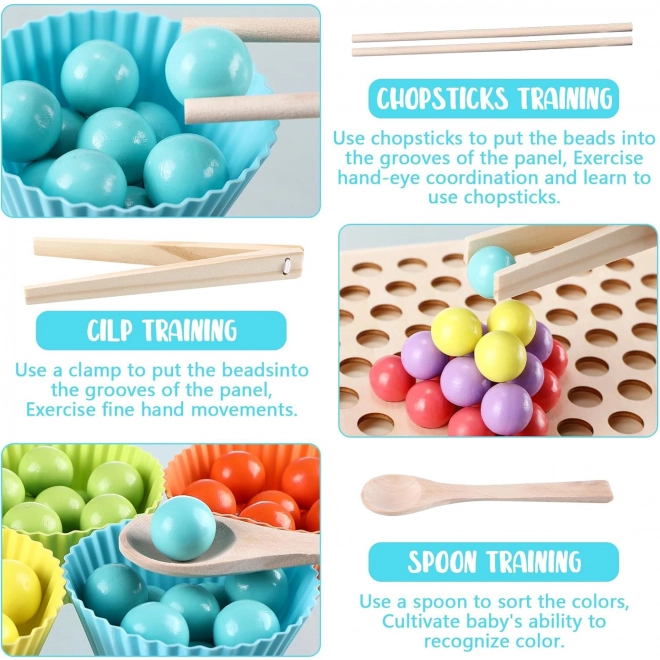 Palle Colorate Woopie Mosaico e Sorter Montessori