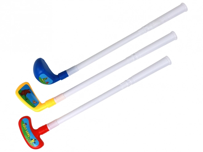 Set mini golf per bambini con mazze 12 pezzi