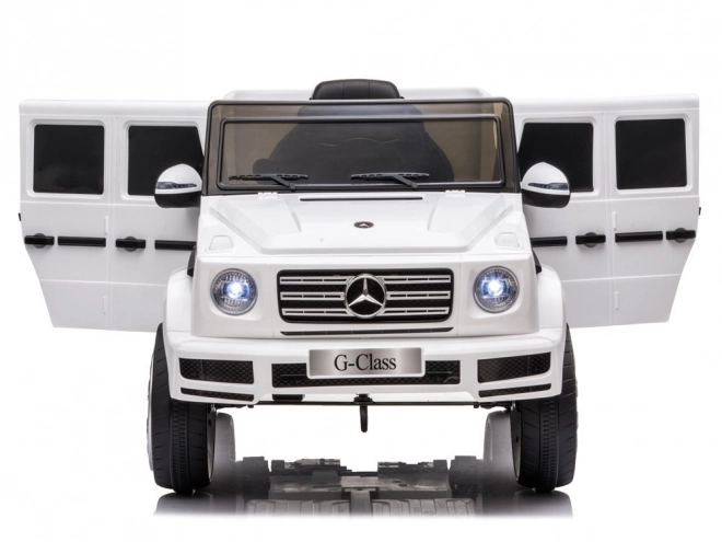 Auto elettrica per bambini Mercedes G500 rosso – Bianco