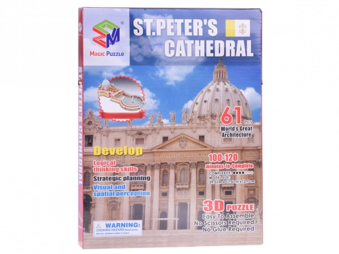 Puzzle 3D Basilica di San Pietro