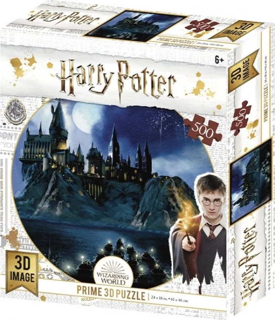 Puzzle 3D arrivo a Hogwarts Harry Potter