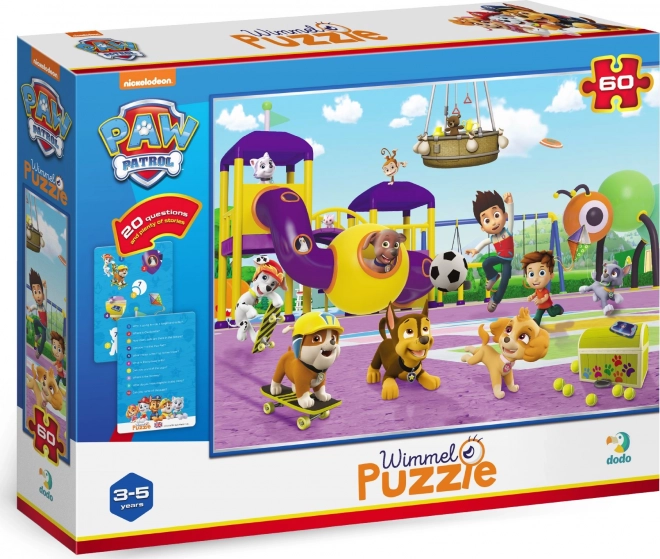 Puzzle Paw Patrol: Passeggiata 60 Pezzi