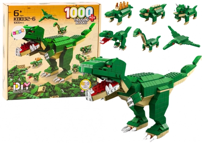 Costruzioni Dinosauri 6 in 1 Set DIY