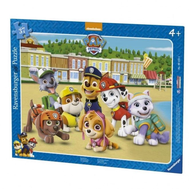 Puzzle Foto di Famiglia dei Paw Patrol 37 pezzi