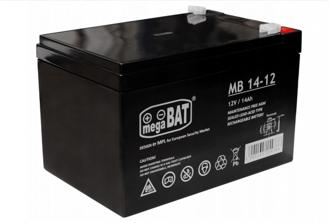 Batteria al gel AGM per auto 12V 14Ah