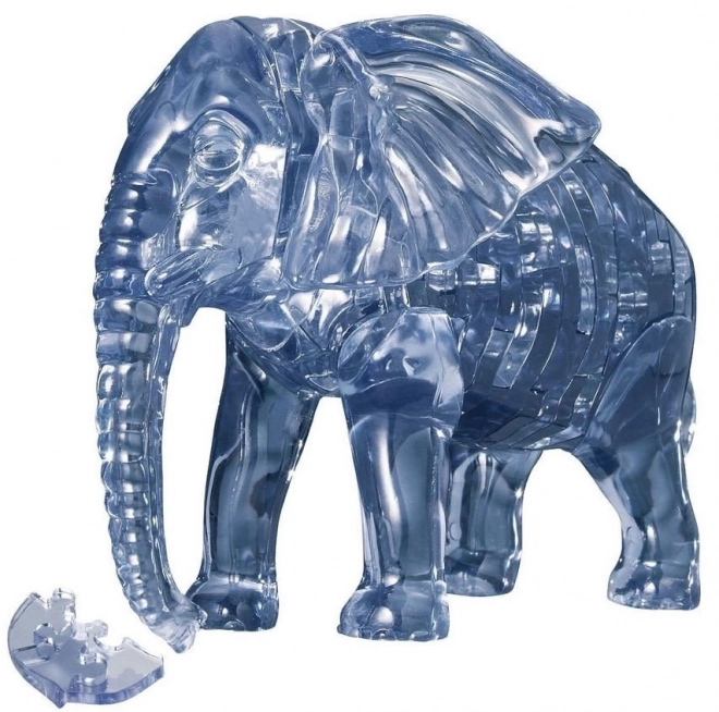 Puzzle 3D Cristallo Elefante