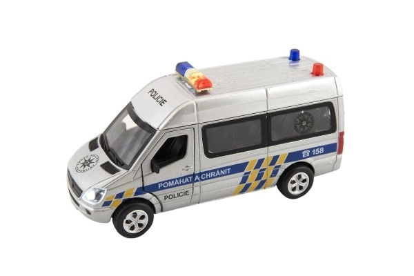 Auto della Polizia con Luci e Suoni 15cm