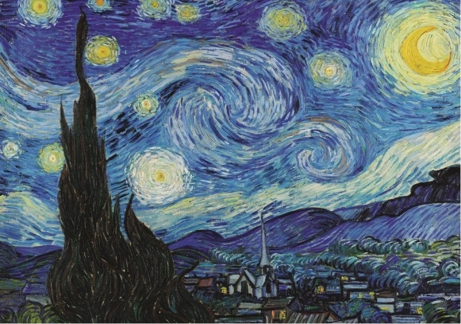 Puzzle Museo Serie: Notte stellata 1000 pezzi