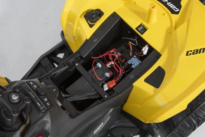 Quad a batteria Can-Am Renegate giallo