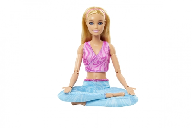 Barbie in Movimento - Bionda con Leggings Blu