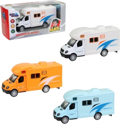 Camper in metallo con retrocarica 11 cm